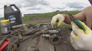 Ремонт карбюратора пускача на ДТ 75