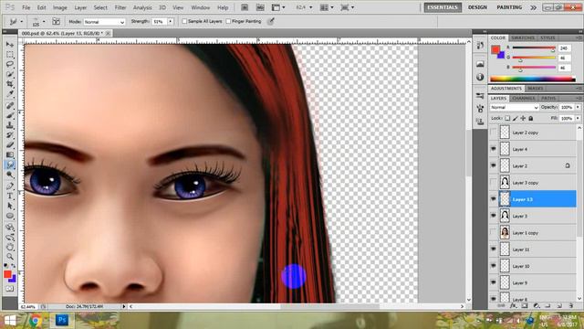 How to Digital Painting in Photoshop | ( Part 004 ) | Coding Tutorial Myanmar смотреть онлайн