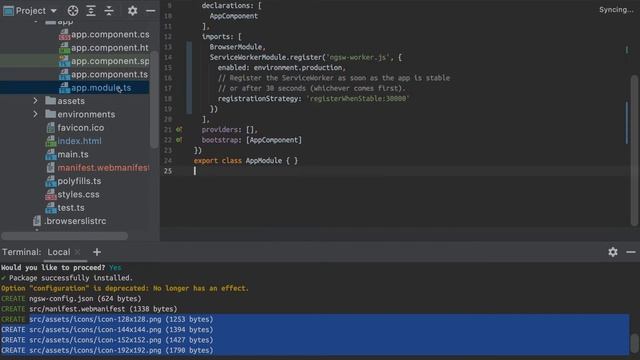 Converting Angular app to a Progressive Web Application! смотреть онлайн
