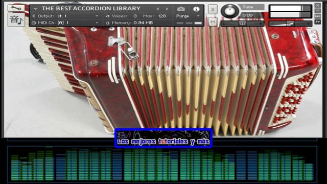 THE BEST ACCORDION  KONTAKT LIBRARY - EXS24, WAV 🎼🎹KONTAKT 5, KONTAKT 6, KONTAKT 7 - BY LMTYM🔥💯