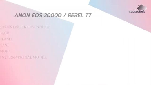 Canon EOS 2000D / Rebel T7 Digital SLR Camera Body w/Canon EF-S 18-55mm f/3.5-5.6 Lens #short смотреть онлайн