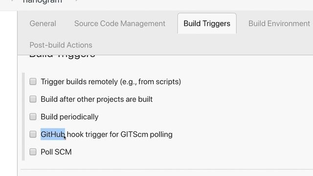 Jenkins build triggers - how to run build on git push смотреть онлайн