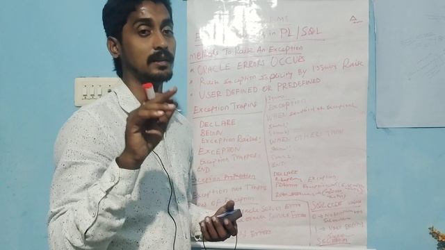 Oracle Plsql Exception handling смотреть онлайн