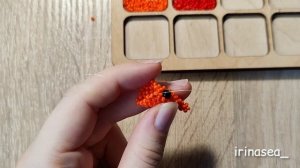 Креветка из бисера | Амигуруми | Амигуруми из бисера | Туториал  | Beaded shrimp amigurumi | 1 част