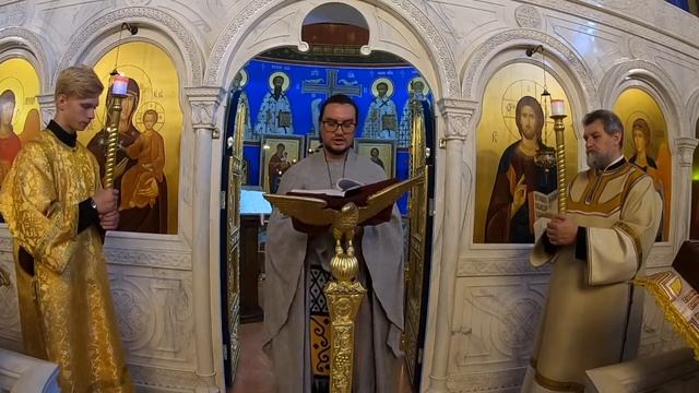 Неделя 9-я по Пятидесятнице Мчч. князей Бориса и Глеба Утреня и Литургия 06-08-23 смотреть онлайн