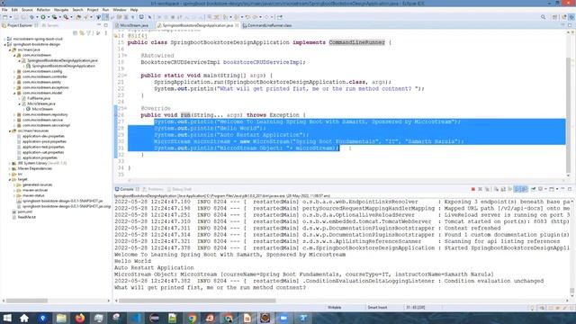 Spring Boot Fundamentals Training | Part 1 | 2022 Q2 смотреть онлайн