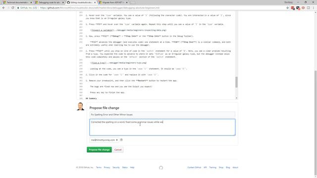 Updating Microsoft Documentation - Contributing to Open Source the Easy Way смотреть онлайн