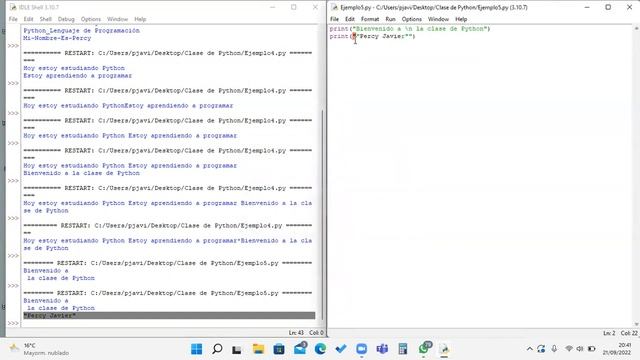 Clase 01 Python 21-09 смотреть онлайн
