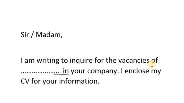 Cover Letter For Job Application  (എങ്ങിനെ ഒരു കവർ ലെറ്റർ ഉണ്ടാക്കാം  )part-5