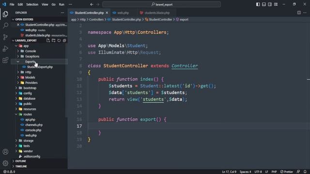 Laravel Export Data in Excel | Laravel Excel Package | PHP Tech Life Hindi смотреть онлайн
