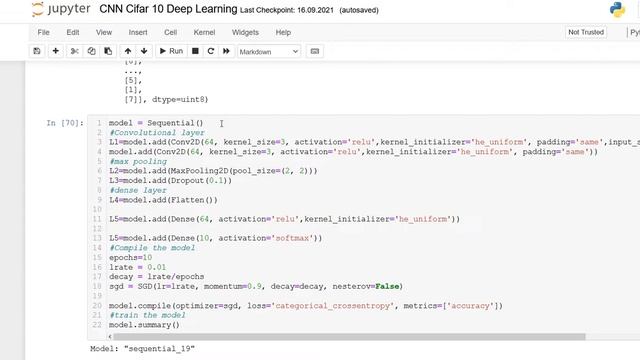 CNN Image Classification Cifar Dataset (Python) смотреть онлайн