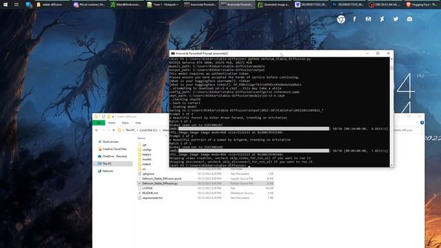 Local GPU Tutorial for deforum Stable Diffusion смотреть онлайн