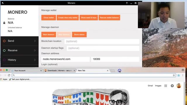 Blockchain Tutorial #6 - How To Setup A Monero Wallet - By Denni Lovejoy смотреть онлайн