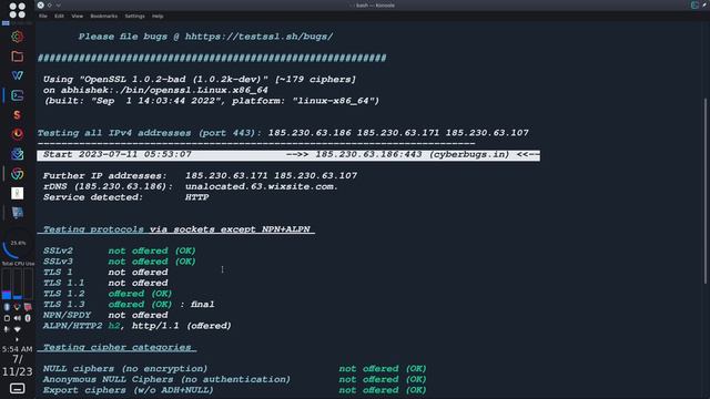 SSL/TLS Security Testing | Testssl SSL Scanning Tool | Sslcan SSL/TLS Security Testing Tool | Hindi