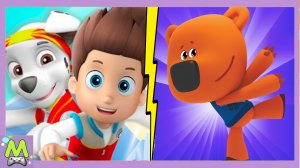 Ми-Ми-Мишки vs Щенячий Патруль.Кеша и Тучка против Райдера.Кто Быстрее и Сильнее