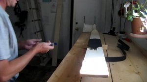 Изготовление охотничьих лыж. Часть 7