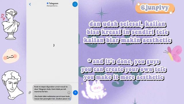 [ ⊱ ⸾⤻How to change android telegram to iPhone ‧₊˚ : ? смотреть онлайн