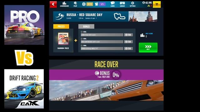 Drift Max Pro vs CarX Drift Racing 2 смотреть онлайн