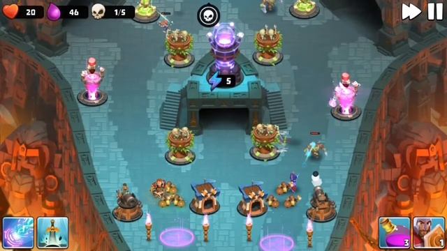 Я шёл к победе, НО...... Играем в "castle creeps" смотреть онлайн