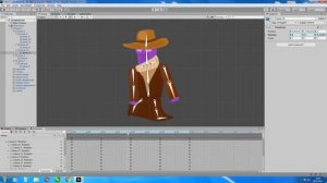 Скелетная анимация персонажа в Unity
