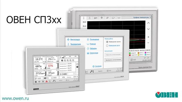 ОВЕН ВП110. Обзор новой панели оператора. смотреть онлайн