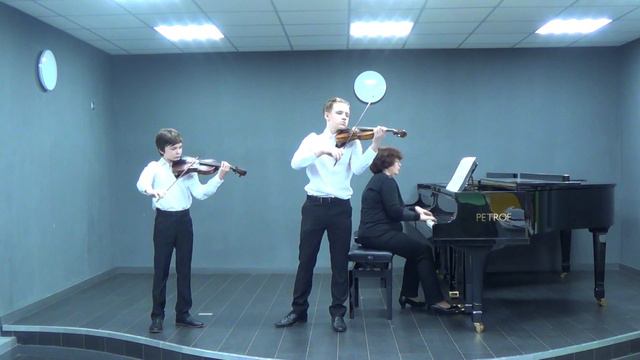 Э.Элгар "Привет любви" Бубенцов Максим, Эдельберг Климент ДМШ 74 г. Москвы смотреть онлайн