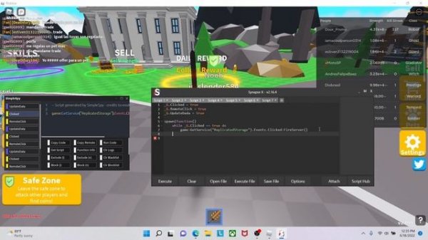 (UPDATED) How to make ROBLOX scripts with remotes spy! ADVANCED