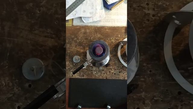 Компактный керогаз КЗФ. Первый запуск на спирте. смотреть онлайн