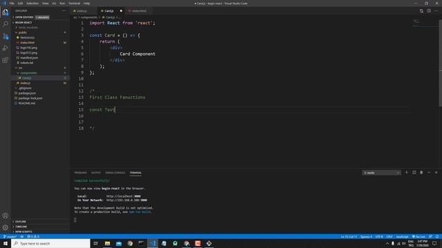Yeni Başlayanlar İçin REACT : 06 : Props Kavramı, "First-Class" Fonksiyonlar смотреть онлайн