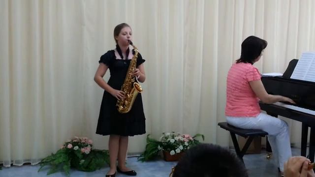 J S BaCh and Chardash Saxophone and Piano смотреть онлайн