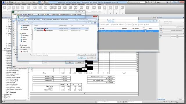Import Spreadsheets into Revit Schedules with Schedule XL смотреть онлайн