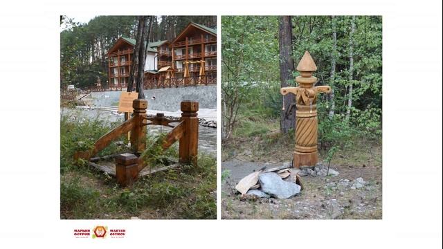 ЭКО-отель "Марьин остров". Горный Алтай. смотреть онлайн