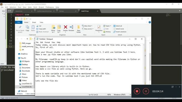 How to Read a CSV File Into Array in Python: A Step-by-Step Guide смотреть онлайн