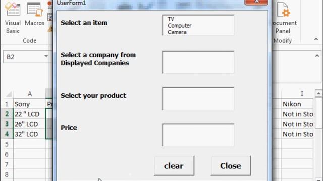 Multiple list boxes on user form in MS Excel смотреть онлайн