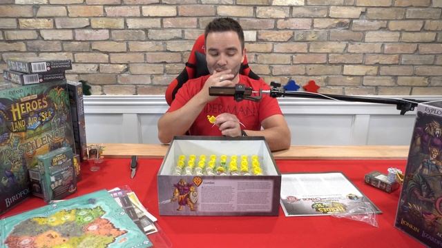 Heroes of Land Air and Sea 4K Unboxing with all expansions смотреть онлайн