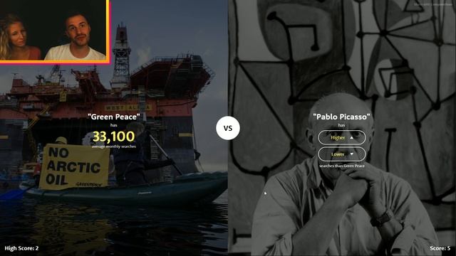 GOOGLE ME BRO! | The Higher or Lower Game смотреть онлайн
