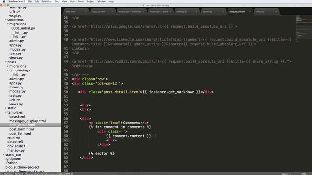 Advancing the Blog: 13 - Django Generic Foreign Keys Part 3 смотреть онлайн