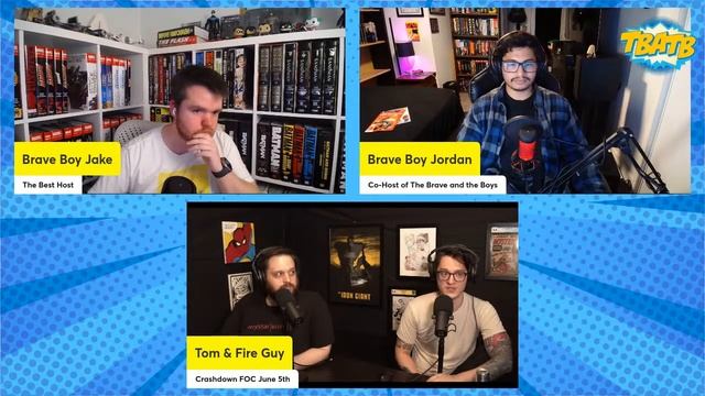 The Brave and the Boys Live: Crashdown Interview With Comic Tom, & Fire Guy Ryan!!! смотреть онлайн