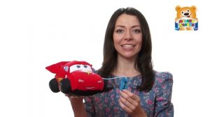 Мягкая игрушка Мульти-пульти Disney Тачки Молния МакКуин