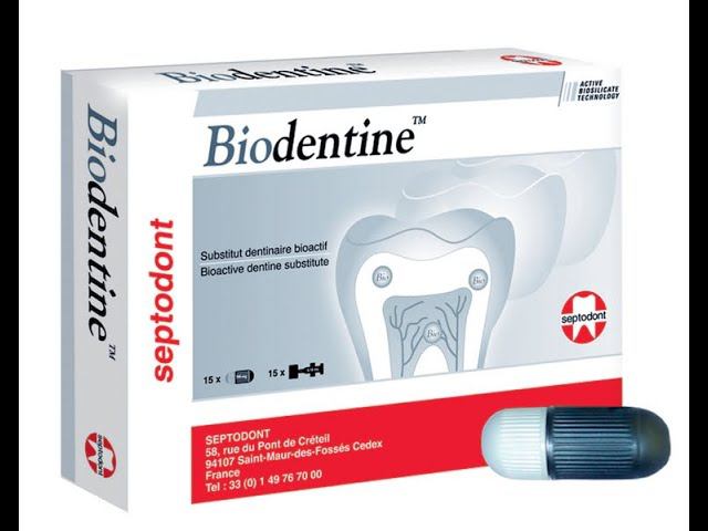 Замешивание Biodentine