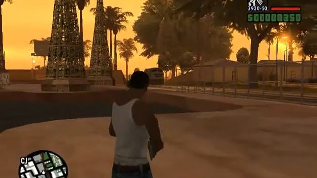 Замедленные звуки оружия в GTA - San Andreas смотреть онлайн