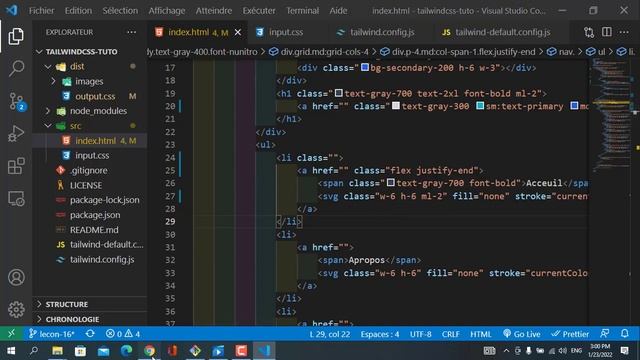 TailwindCSS pour les PROS - 17 Sidebar - Menu de Coté смотреть онлайн