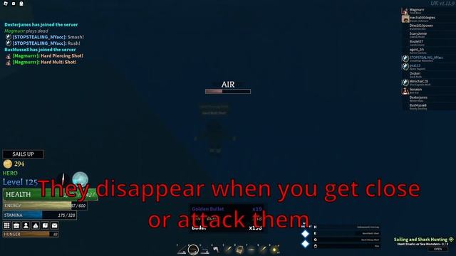 How To Find And Kill Sharks / Complete The Sailor Fist Quest - Arcane Odyssey смотреть онлайн