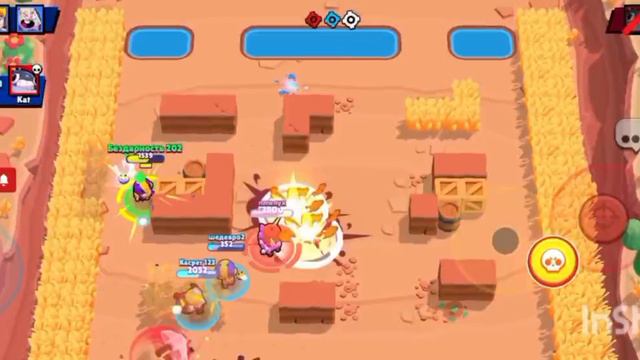 Играю в Бравл Старс Нокаут