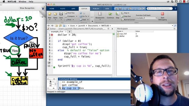 If Statements in MATLAB смотреть онлайн