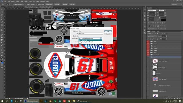 NR2003 Tutorial: How to Easily Transfer Paints Between Templates in Photoshop смотреть онлайн