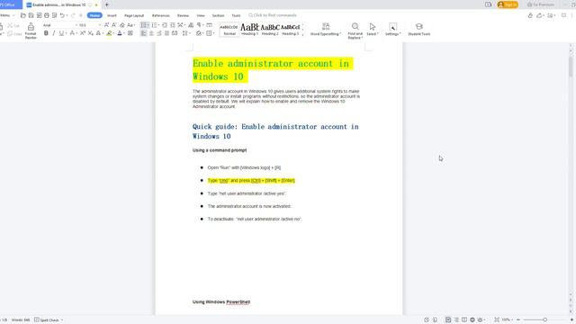 How to enable Administrator Account in Windows 10 смотреть онлайн