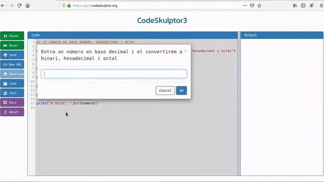 2.12-2 CANVI DE BASE EN CADENES A PYTHON смотреть онлайн