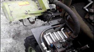 Пробний запуск фрези з гідромотором