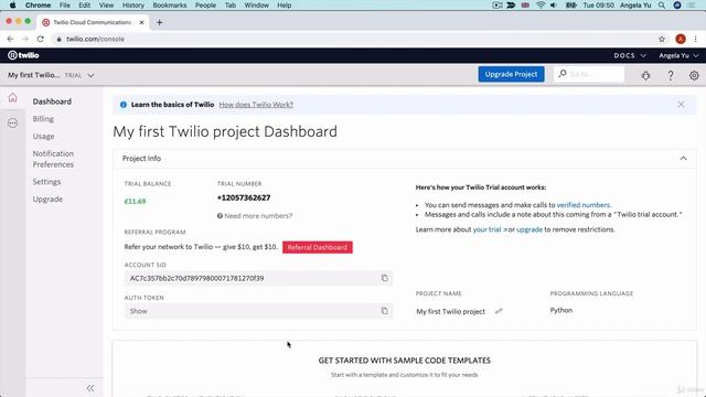 Sending SMS via the Twilio API | 100 Days of Code: The Complete Python Pro Bootcamp for 2022 смотреть онлайн